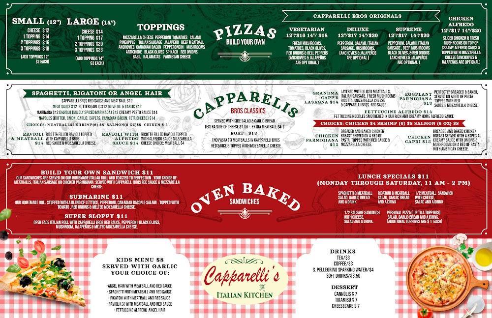 Capparelli Bros Menu image 3