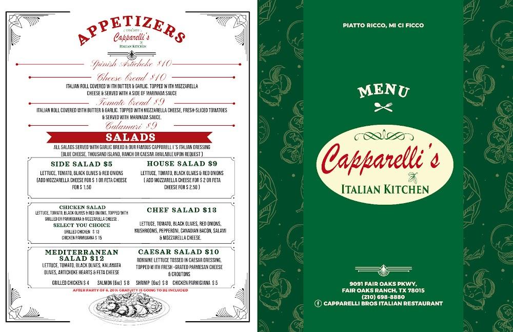 Capparelli Bros Menu image 4
